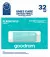 Флешка USB 3.0 32GB GOODRAM UME3 Care Green (UME3-0320CRR11)
