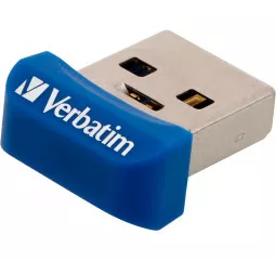 Флешка USB 3.0 64Gb Verbatim Store 'n' Stay NANO Blue (98711)