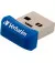 Флешка USB 3.0 64Gb Verbatim Store 'n' Stay NANO Blue (98711)
