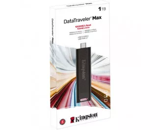 Флешка USB 3.2 1 TB Kingston DataTraveler Max Black (DTMAX/1TB)