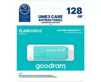 Флешка USB 3.2 128Gb GOODRAM UME3 Care Green (UME3-1280CRR11)