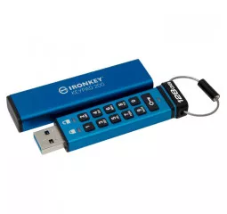 Флешка USB 3.2 128Gb Kingston 128GB IronKey Keypad 200 (IKKP200/128GB)