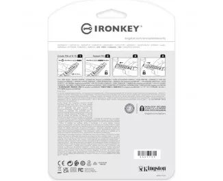 Флешка USB 3.2 128Gb Kingston 128GB IronKey Keypad 200 (IKKP200/128GB)