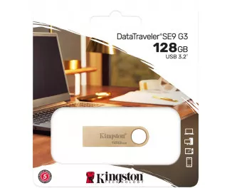 Флешка USB 3.2 128Gb Kingston DataTraveller SE9 G3 (DTSE9G3/128GB)