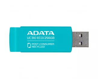 Флешка USB 3.2 256Gb ADATA UC310 Eco Green (UC310E-256G-RGN)