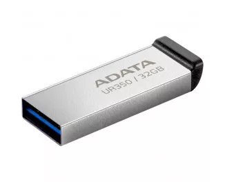 Флешка USB 3.2 32Gb ADATA UR350 Silver/Black (UR350-32G-RSR/BK)