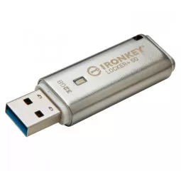 Флешка USB 3.2 32Gb Kingston 32GB IronKey Locker Plus 50 (IKLP50/32GB)