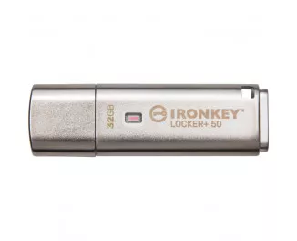 Флешка USB 3.2 32Gb Kingston 32GB IronKey Locker Plus 50 (IKLP50/32GB)