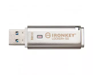 Флешка USB 3.2 32Gb Kingston 32GB IronKey Locker Plus 50 (IKLP50/32GB)