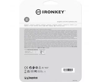 Флешка USB 3.2 32Gb Kingston 32GB IronKey Locker Plus 50 (IKLP50/32GB)