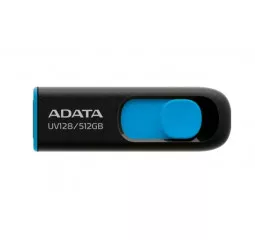 Флешка USB 3.2 512Gb ADATA UV128 Black/Blue (AUV128-512G-RBE)