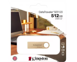 Флешка USB 3.2 512Gb Kingston DataTraveller SE9 G3 (DTSE9G3/512GB)