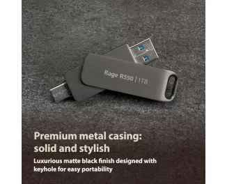 Флешка USB 3.2 64Gb Patriot Rage R550 (PE64GR550DSAD)