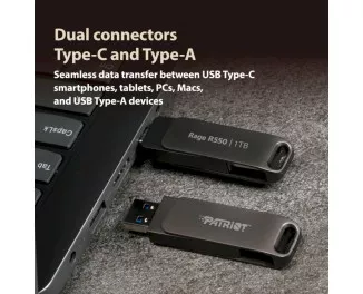 Флешка USB 3.2 64Gb Patriot Rage R550 (PE64GR550DSAD)