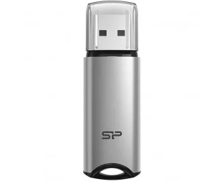 Флешка USB 3.2 64Gb Silicon Power Marvel M02 Silver (SP064GBUF3M02V1S)