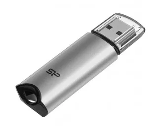 Флешка USB 3.2 64Gb Silicon Power Marvel M02 Silver (SP064GBUF3M02V1S)