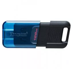 Флешка USB-C 3.2 128Gb Kingston DataTraveler 80 M Blue/Black (DT80M/128GB)