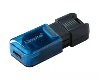 Флешка USB-C 3.2 128Gb Kingston DataTraveler 80 M Blue/Black (DT80M/128GB)