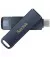 Флешка USB Type-C /Lightning 128Gb SanDisk Phone Drive Metallic Sky for iPhone (SDIXD0N-128G-GN6NE)