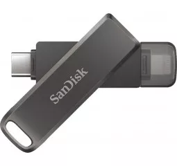 Флешка USB Type-C /Lightning 64Gb SanDisk iXpand Drive Luxe (SDIX70N-064G-GN6NN)