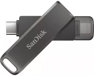 Флешка USB Type-C /Lightning 64Gb SanDisk iXpand Drive Luxe (SDIX70N-064G-GN6NN)