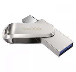 Флешка  USB Type-C 1 TB SanDisk Ultra Dual Luxe Silver (SDDDC4-1T00-G46)