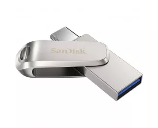 Флешка  USB Type-C 1 TB SanDisk Ultra Dual Luxe Silver (SDDDC4-1T00-G46)