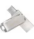 Флешка  USB Type-C 1 TB SanDisk Ultra Dual Luxe Silver (SDDDC4-1T00-G46)