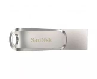 Флешка  USB Type-C 1 TB SanDisk Ultra Dual Luxe Silver (SDDDC4-1T00-G46)