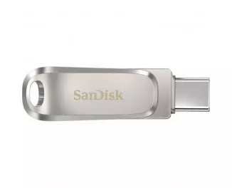 Флешка  USB Type-C 1 TB SanDisk Ultra Dual Luxe Silver (SDDDC4-1T00-G46)