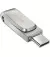 Флешка  USB Type-C 1 TB SanDisk Ultra Dual Luxe Silver (SDDDC4-1T00-G46)