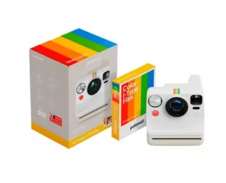Фотокамера моментальной печати Polaroid Now Gen 3 E-box Pebble White (006561)