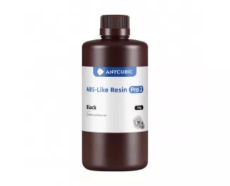 Фотополимерная смола Anycubic ABS-Like Resin Pro 2, 1 кг, Black (SABP2BK-102A)
