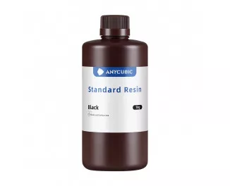 Фотополімерна смола Anycubic Standard Resin 1kg - Black (SPTBK-104E)