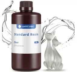 Фотополімерна смола Anycubic Standard Resin Clear, 1 кг (SPTCL-104E)