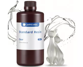 Фотополімерна смола Anycubic Standard Resin Clear, 1 кг (SPTCL-104E)