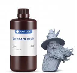 Фотополимерная смола Anycubic Standard Resin 1kg - Gray (SPTGY-104E)
