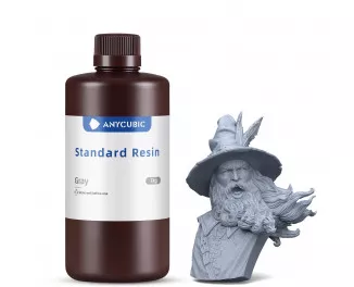 Фотополимерная смола Anycubic Standard Resin 1kg - Gray (SPTGY-104E)