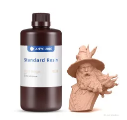 Фотополимерная смола Anycubic Standard Resin Light Beige, 1 кг (SPTLB-104F)