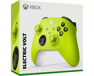 Геймпад беспроводной Microsoft Xbox Series X | S Wireless Controller Electric Volt (QAU-00022)