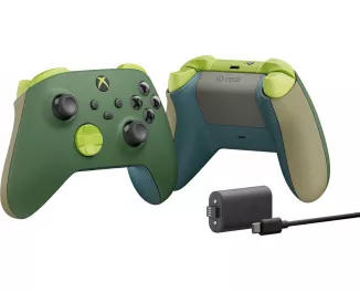Геймпад беспроводной Microsoft Xbox Series X | S Wireless Controller Remix Special Edition + Rechargeable Battery Pack (QAU-00114)