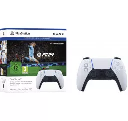 Геймпад беспроводной Sony PlayStation DualSense EA SPORTS FC 24 Bundle White (1009369)