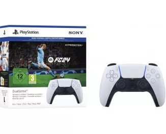Геймпад беспроводной Sony PlayStation DualSense EA SPORTS FC 24 Bundle White (1009369)