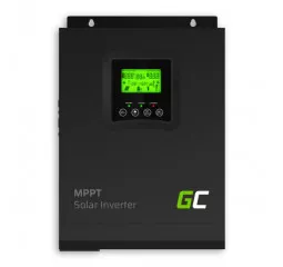 Гибридный солнечный инвертор (hybrid) Green Cell 12В 1кВт (INVSOL01)