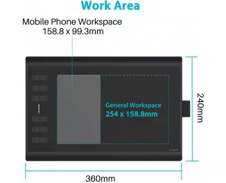 Графический планшет Huion H1060P (H1060P_HUION)