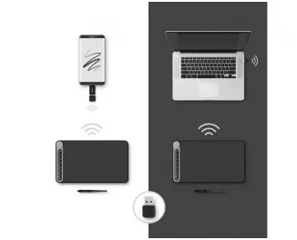 Графический планшет Huion Inspiroy Dial Q620M