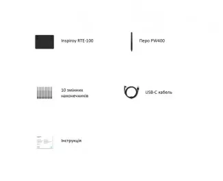 Графічний планшет Huion Inspiroy RTE-100