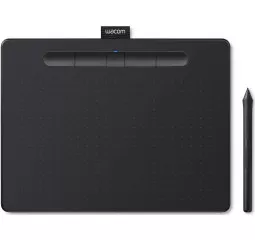 Графический планшет Wacom Intuos M Bluetooth Black (CTL-6100WLK-N)