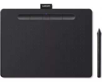 Графический планшет Wacom Intuos M Bluetooth Black (CTL-6100WLK-N)