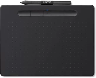 Графический планшет Wacom Intuos M Bluetooth Black (CTL-6100WLK-N)